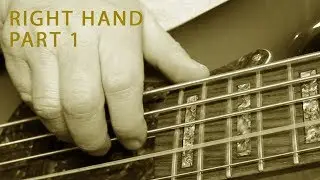 Beginner Electric Bass Right Hand Technique 1