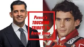 Patrick Bet David's Touching Tribute to Ayrton Senna I Formula 1's Iconic Driver I Inspirational