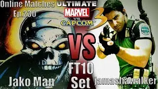 Jako Man VS jamashawalker FT10 Set (UMVC3 Online Matches Ep.230)