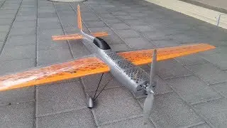 A 3D printed RC plane - maiden flight