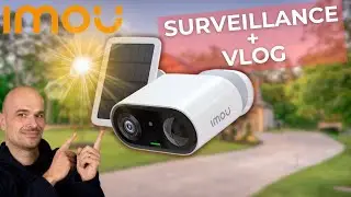 Cette CAMERA de SURVEILLANCE peut également faire du VLOG (IMOU CELL GO KIT)