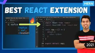 😍 Best React JS Extension for Visual Studio Code in 2021
