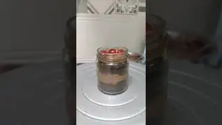 #jar cake #cakes #yummy truffle jar cake