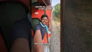 Vadakku Unreserved Train Journey|hyderbad to Coimbatore Sabari SF Express #travel #shorts #tourist