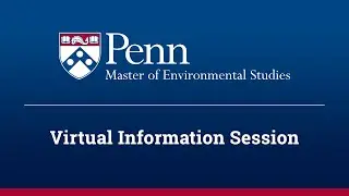 Master of Environmental Studies (MES) Virtual Info Session