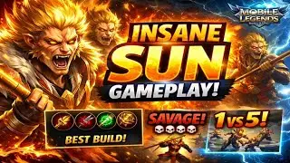 Mythic Sun Gameplay | Best Sun Build & Combo | MLBB