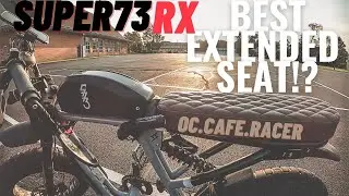 Super73 RX BEST EXTENDED SEAT!? UNBOXING + INSTALL + 1st IMPRESSIONS