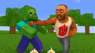 Franklin become a super hero and fight with Giant minecraft in Indian bike driving 3d 