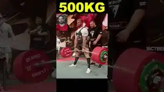 500kg no Deadlift de Colton Engelbrecht