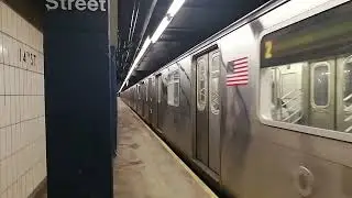 7/27 Flatbush-bound 2 train departs 14 St