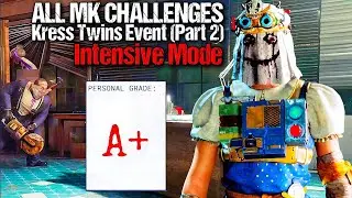 All MK Challenges &mdash; Intensive Mode | Kress Twins pt2 | Outlast Trials Co-op Longplay (No Commentary)