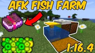 How To Make An AFK Fish/XP Farm | Minecraft 1.16.4 (WORKING)
