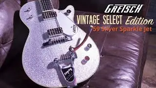 Gretsch G6129T-59 Vintage Select '59 Silver Jet & G6128T-59 '59 Duo Jet  | Gretsch Guitars