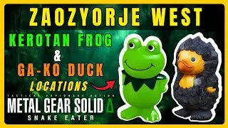 Zaozyorje West - Kerotan Frog & Ga-Ko Duck Location - Metal Gear Solid Delta