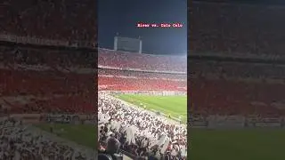 Recibimiento River vs. Colo Colo - Monumental #copalibertadores 2024 #cuartosdefinal #millonario