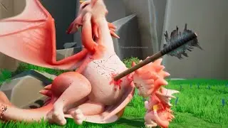 Nino the Pink Dragon |I'm in so much pain😭😭😭#dragonfarmadventure #pinkdragon #drama #oscars