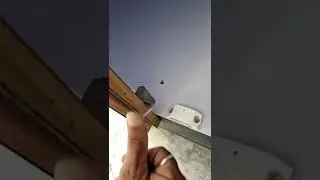 auto tower bolts in cupboard #woodworking #skill #shorts