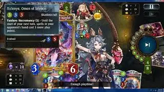 Shadowverse Rulenye Fails to increase cost