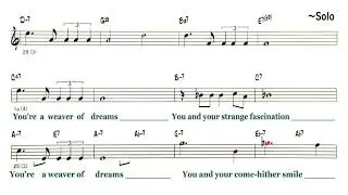 A Weaver Of Dreams - ( C Instrument ) Reference
