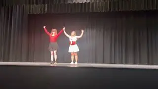 TALENT SHOW - Gwen and Katie - KPOP Mashup (SVT, NCT, TWICE, KWON EUNBI, AESPA, AND RED VELVET)