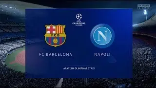 Fifa 20 FC Barcelona vs Napoli Xbox One / PS4 Full Match HD Gameplay