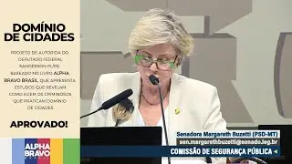 APROVAÇÃO DO PROJETO DE LEI DOMÍNIO DE CIDADES