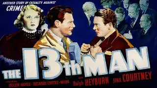 The 13th Man (1937)  Atmospheric Mystery Crime Drama - Public Domain Film