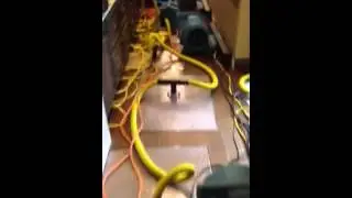 Large water loss in Edmond office building Express Restorat