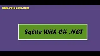Sqlite C# Tutorial : Sqlite insert data