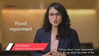 Working with people with visual impairment