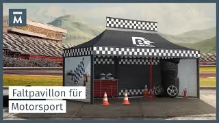 Faltpavillons f&uuml;r Motorsportevents und Rennsport | Mastertent&reg;