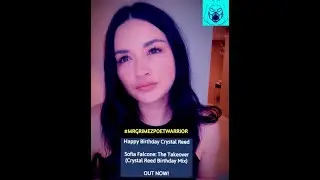 Lara Militaru Art Video: Crystal Reed With The Blue Light~ Mr Grimez Poet Warrior