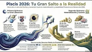 Piscis Febrero 2026:  El Mes de la Década