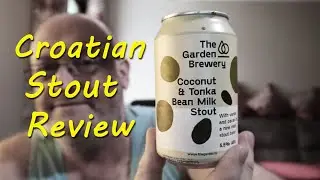 Coconut & tonka bean milk stout, Garden Brewery - Review