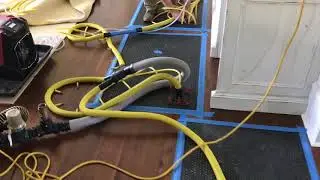 Disaster Plus: Hardwood Floor Drying using an Injectidry System