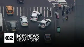 Police respond to shooting near Times Square in NYC