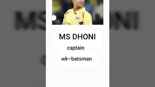 CSK TEAM SQUAD 2019