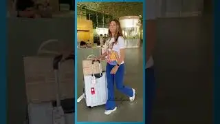 Malvika Raaj spotted at airport