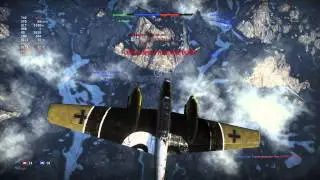 Bf110 bomber hunting in arcade