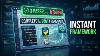 How to Build a Selenium Framework in 2 Minutes Using AI Prompts