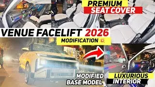 2026 VENUE FACELIFT BASE MODEL MODIFICATION✅BASE TO TOP MODIFIED✅LUXURIOUS INTERIOR✅BASE MODEL 2026💥