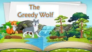 |learning english through story \ the greedy wolf| bedtime stories for kids| stories for kids