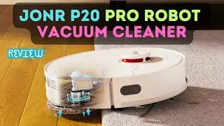 JONR P20 Pro Robot Vacuum Cleaner Review | 8000Pa Suction, Auto Dust Collection & Drying!