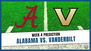 Alabama vs. Vanderbilt Prediction | 2022 College Football Predictions | SEC Week 4