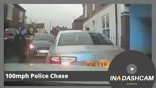 100mph Police Chase Through Derbyshire | UK Dashcam
