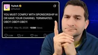 Amazon Twitch Wants to Outsource Sponsorship Authenticity to AI??