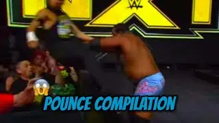 WWE Pounce Compilation #prowrestling #wrestling #dektailhamhalik