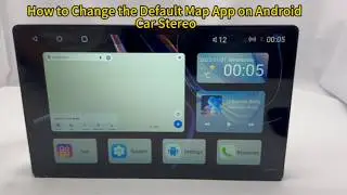How to Change the Home Screen Map App | Android Car Stereo Navigation Setup