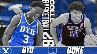 BYU vs Duke | PS5 College Basketball 26 | PS5 Gameplay