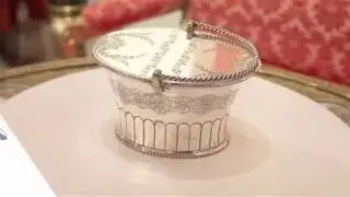 Antique Silver Plated Victorian Sweet Basket 19th C